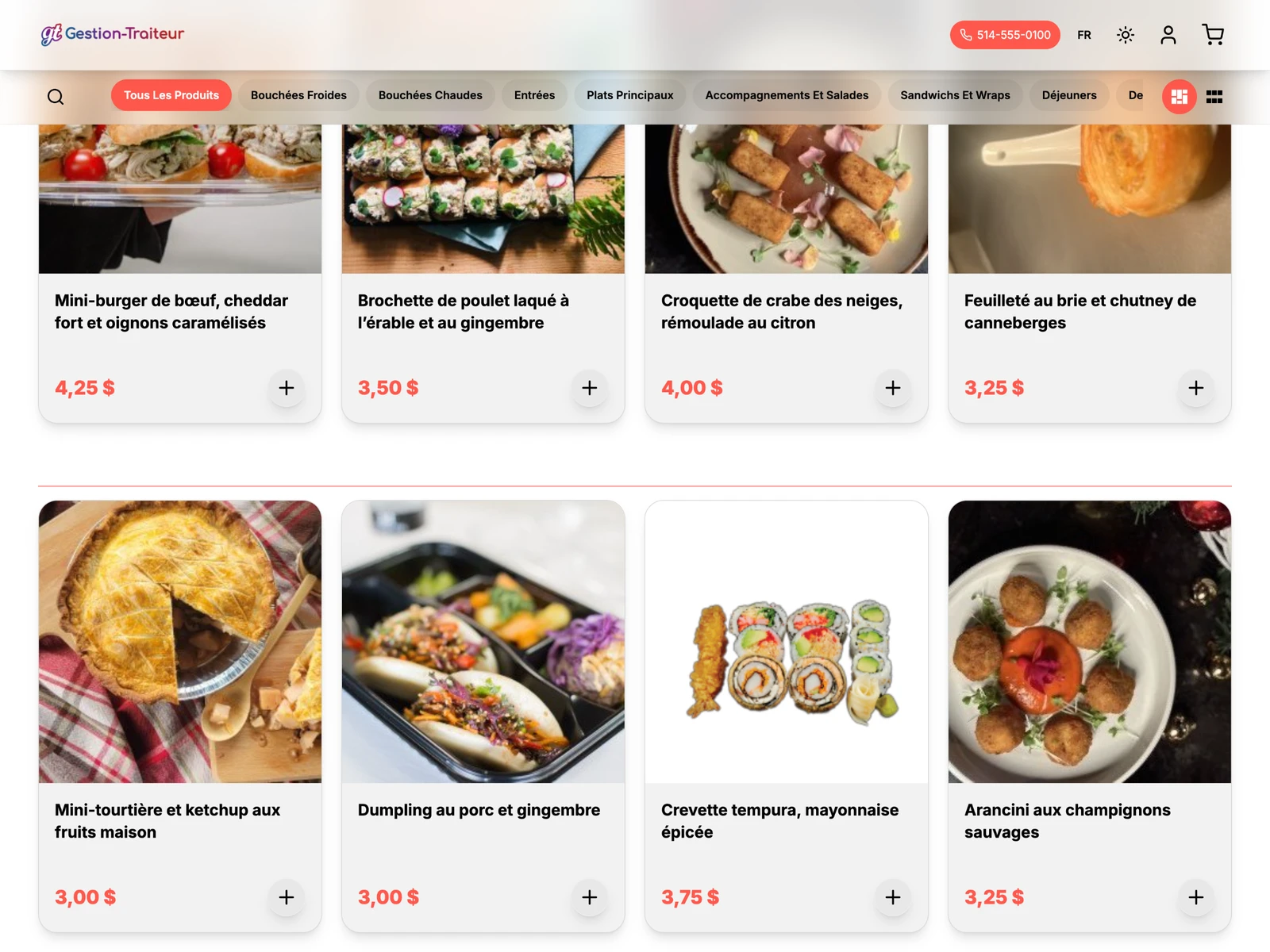 Shoot a dish on mobile, it lands in the online store and product card.